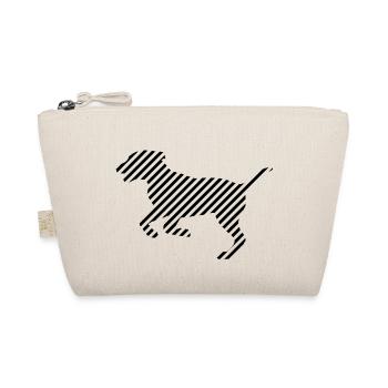 Chien Rayé noir - La touche d'originalité - Trousse biologique - nature - Devant