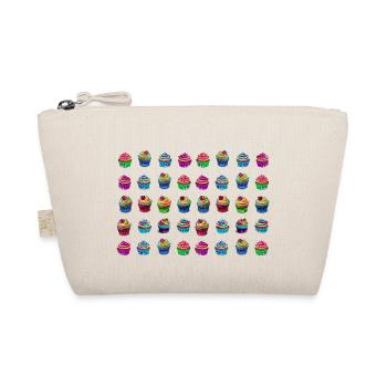 Beaucoup de tartelettes muffins colorées - Trousse biologique - nature - Devant