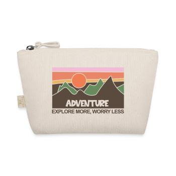 Mountains Climbers Nature Adventure - Organic Pouch - nature - Front