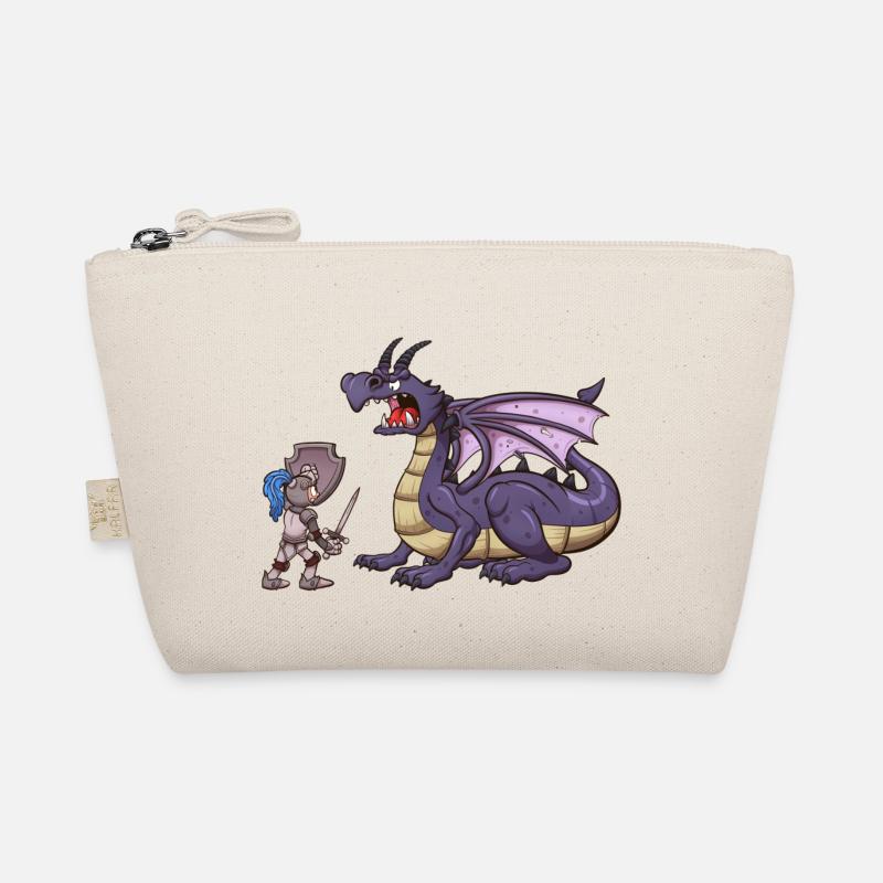 Knight VS Dragon Organic Pouch