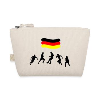 Fußball Soccer - Organic Pouch - nature - Front