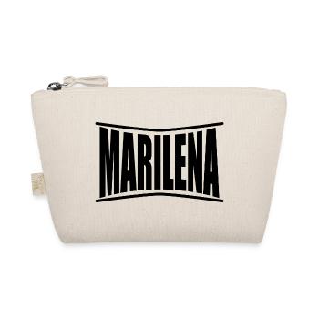 nom du t-shirt Marilena idée cadeau t-shirt - Trousse biologique - nature - Devant