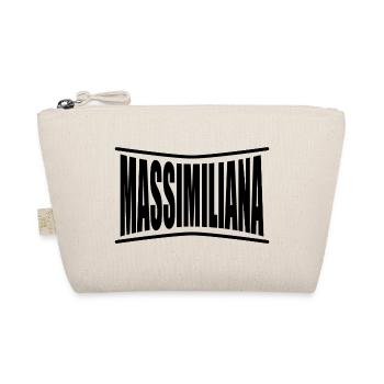 t-shirt Massimiliana t-shirt gift idea - Organic Pouch - nature - Front