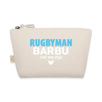 RUGBYMAN BARBU - Style de Rugby Authentique - Trousse biologique - nature - Devant