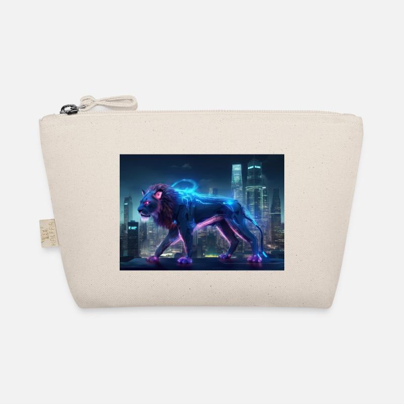 Neon Jungle King Organic Pouch