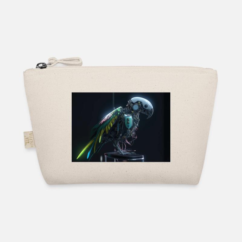 Cybernetic Parakeet Organic Pouch
