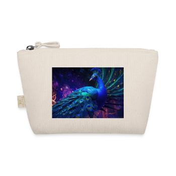 Electric Peacock - Organic Pouch - nature - Front