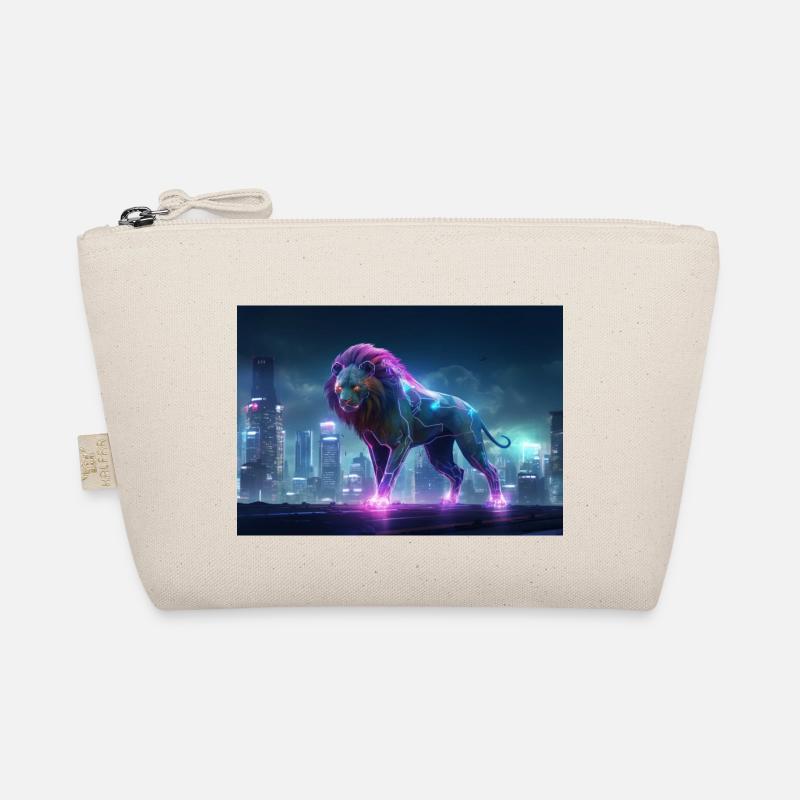 Neon Jungle King Organic Pouch