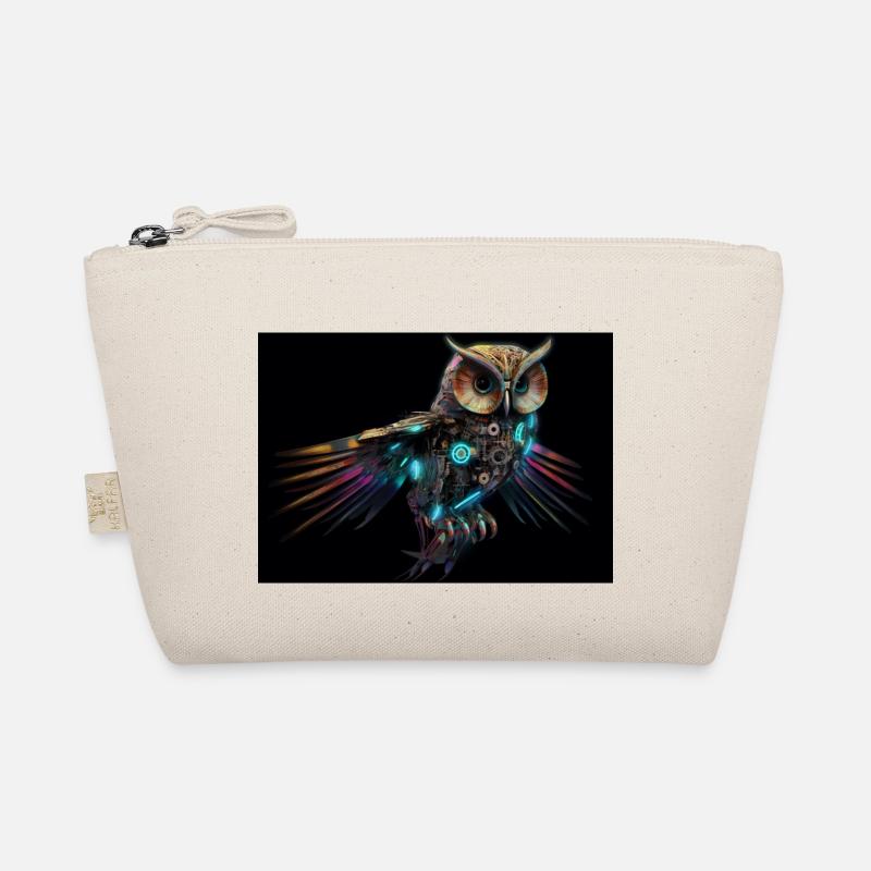 Neon Owl Organic Pouch