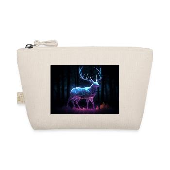 Futuristic Stag - Organic Pouch - nature - Front