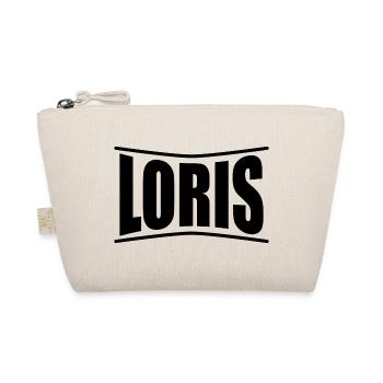 nom du t-shirt Loris idée cadeau t-shirt - Trousse biologique - nature - Devant