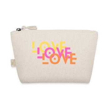 love - Bio-Täschchen - Natur - Vorne
