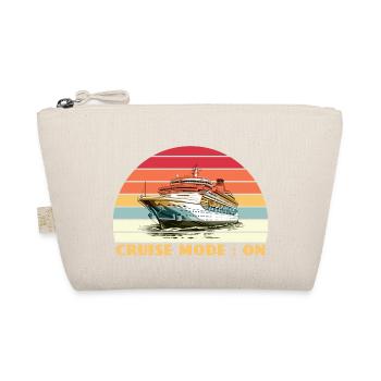 On Tour Mode | Summer Travel Adventure - Organic Pouch - nature - Front