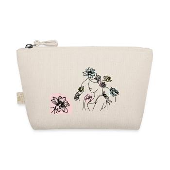 Femme zen et sa fleur de lotus - Trousse biologique - nature - Devant
