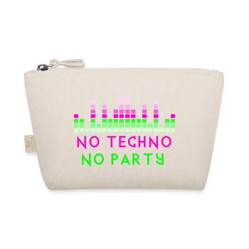 No techno quote - Organic Pouch - nature - Front