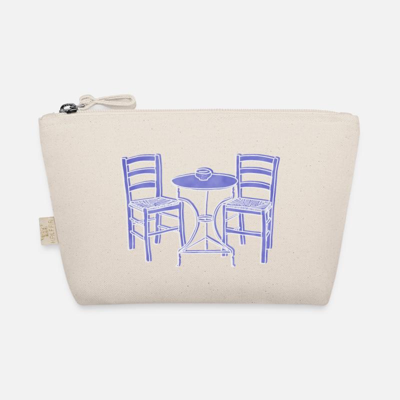 « Taverne », Boho Line Art Design, série « Grèce » Trousse biologique