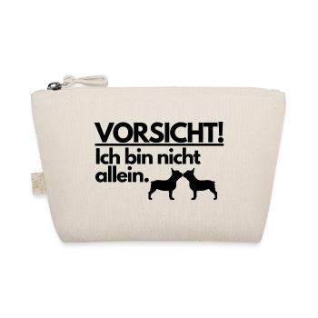 VORSICHT! - Bio-Täschchen - Natur - Vorne