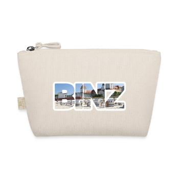 Lettrage BINZ avec motif - Trousse biologique - nature - Devant