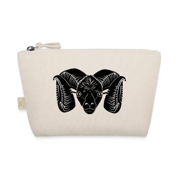 Tête de bélier - Trousse biologique - nature - Devant