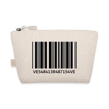 Verve Barcode - Bio-Täschchen - Natur - Vorne