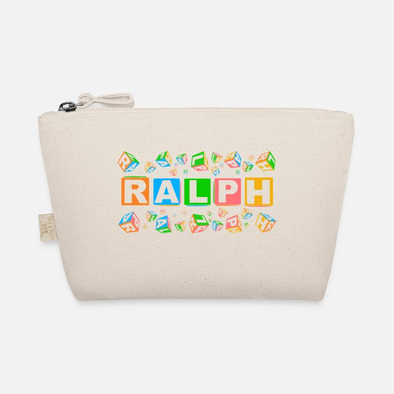 RALPH colourful cubes - Bio-Täschchen - Natur