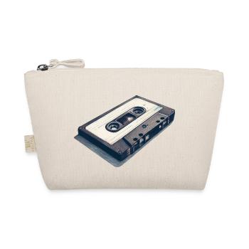 Music and cassette tape of the '90s retro - Organic Pouch - nature - Front