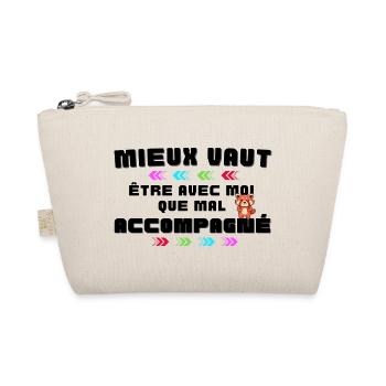 Panda Arc-en Ciel et Flèches - Trousse biologique - nature - Devant