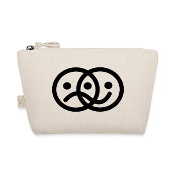 Smiley, sombre et joyeux - Trousse biologique - nature - Devant