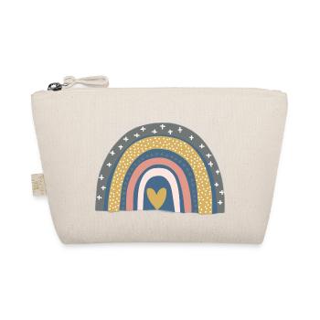 At the heart of the rainbow - Organic Pouch - nature - Front