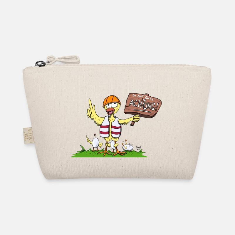 Attention duck Organic Pouch