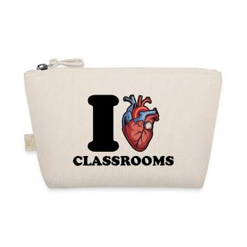 J’adore les salles de classe - Trousse biologique - nature - Devant