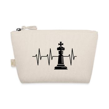 Chess King Pulse Chess Club Heartbeat Team - Organic Pouch - nature - Front