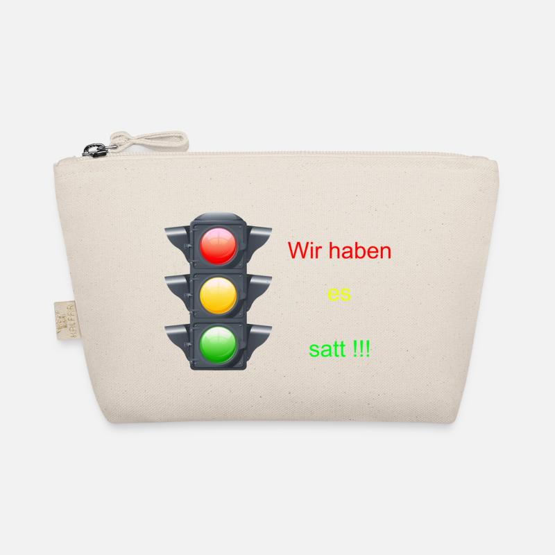 Bauern Demo Ampel - Bio-Täschchen - Natur