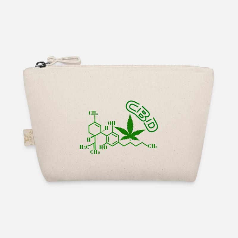 CBD molecular structure Organic Pouch