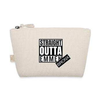 Straight Outta Emmen Bronx - Bio-Täschchen - Natur - Vorne