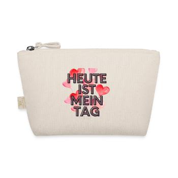 Heute ist mein Tag - Bio-Täschchen - Natur - Vorne
