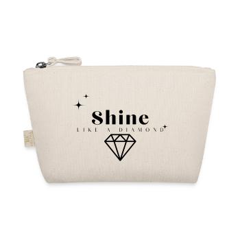 Shine Like A Diamond - Bio-Täschchen - Natur - Vorne