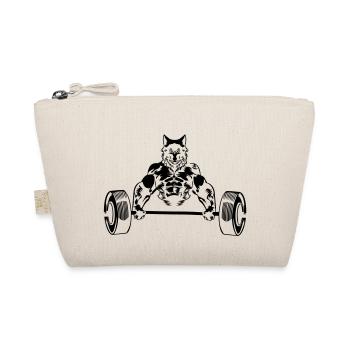 Wolf Bodybuider - Organic Pouch - nature - Front