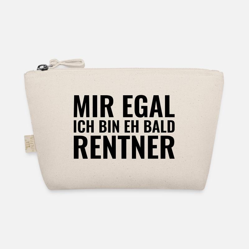Mir egal ich bin eh bald Rentner Bio-Täschchen