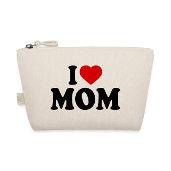 I love mom - Trousse biologique - nature - Devant