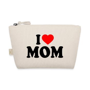 I love mom - Trousse biologique - nature - Devant