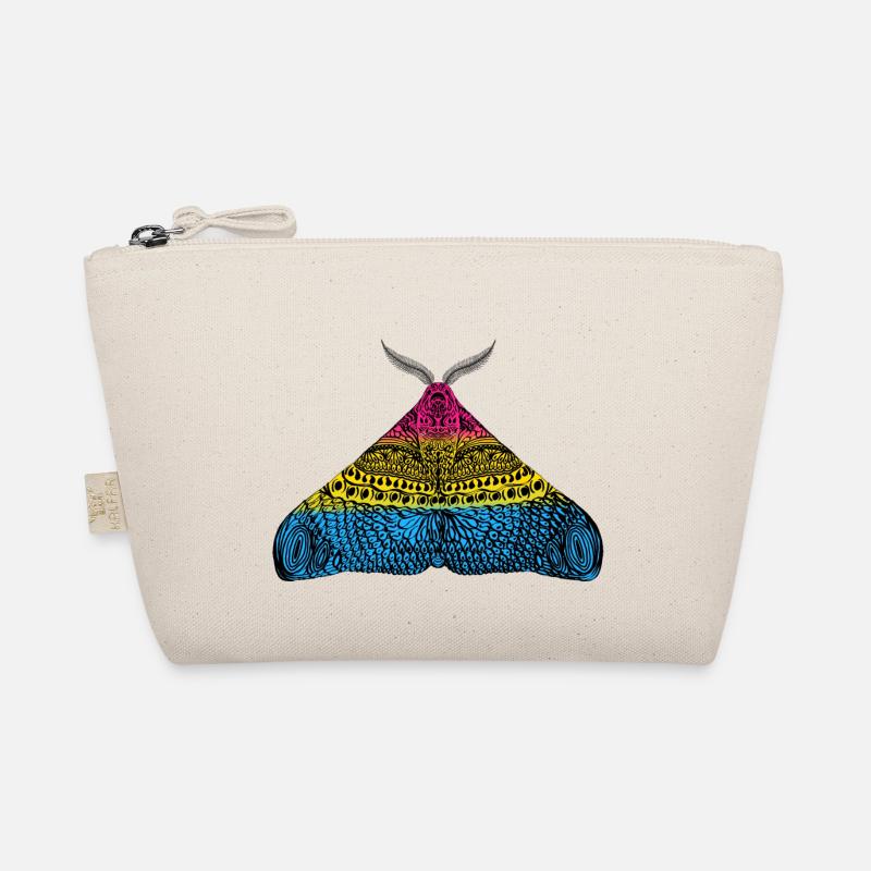 Pansexual pride moth Organic Pouch