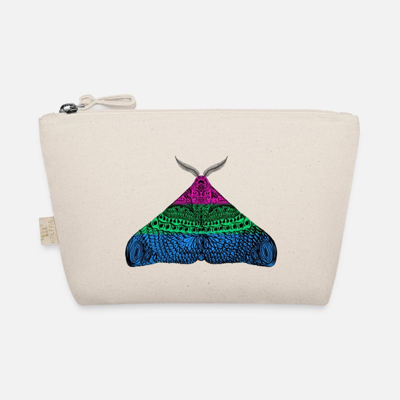 Polysexual pride moth Organic Pouch