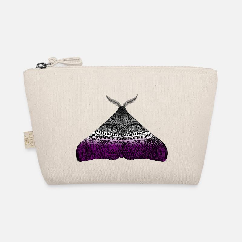 Asexual pride Motte - Bio-Täschchen - Natur