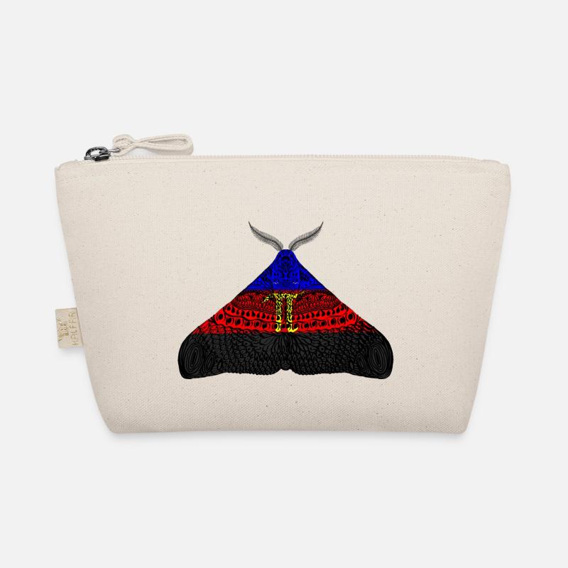 Polyamorous pride moth Organic Pouch