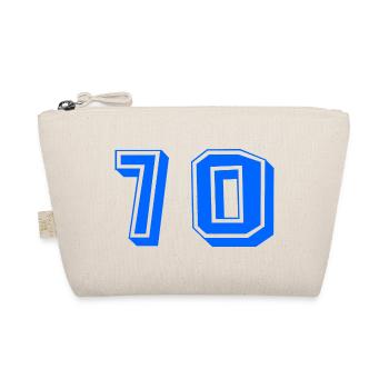 70. 70 ANS. 70e ANNIVERSAIRE. ANNIVERSAIRE 70 ANS. - Trousse biologique - nature - Devant