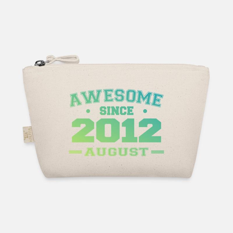 2012 August Year Birth Birthday August 2012 Organic Pouch