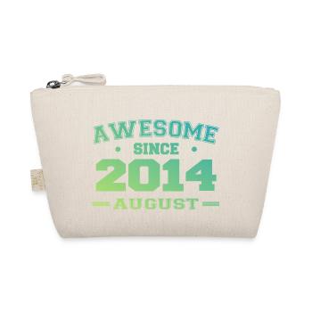 2014 Août Année Naissance Anniversaire Août 2014 - Trousse biologique - nature - Devant