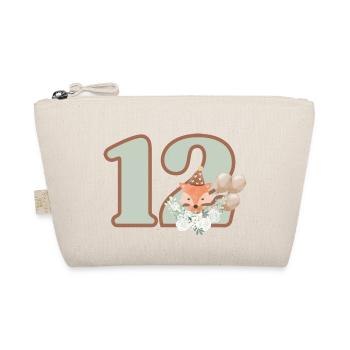 12e anniversaire renard fleurs - Trousse biologique - nature - Devant
