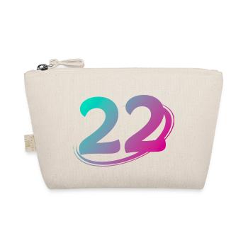 Number 22 multicolor - Organic Pouch - nature - Front